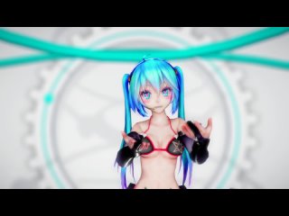 mmd r-18 [normal] miku suisei author f dry