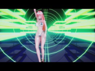 mmd r-18 [normal] zero two bring it on author red eyes lunatic