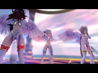 mmd r-18 [censored] angels lumine barbara amber goody time author pink hol