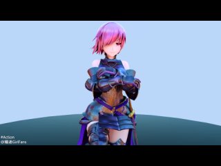 mmd r-18 [normal] mash action author girlfans