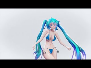 mmd r-18 [normal] miku lupin author f dry