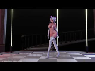 mmd r-18 [normal] haku white suit marionette author orion dobledosis