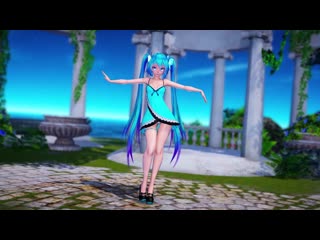 mmd r-18 [normal] miku glass bead author f dry