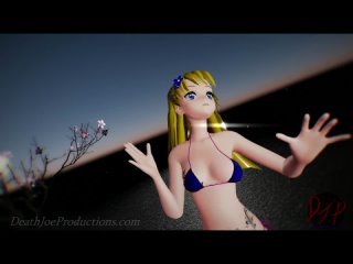 mmd r-18 [normal] misaka thousands red flavor author deathjoeproduction