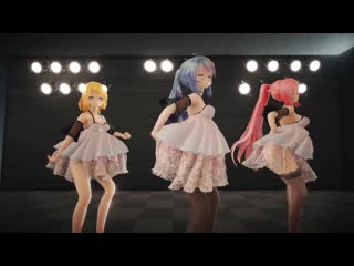 mmd r-18 [normal] miku rin luka heart attack author 000