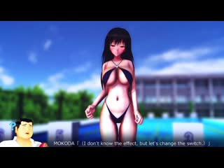 mmd r-18 [normal] yui kotegawa in erotic swimsuit preparatory exercise author aquinas